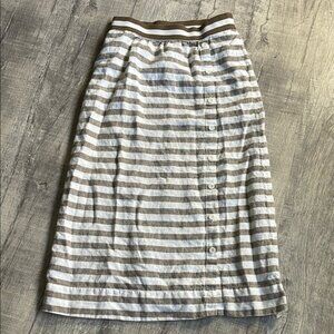 J. Jill Love Linen Skirt